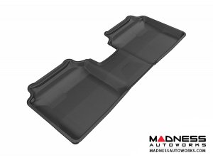 Hyundai Elantra Sedan/ Coupe Floor Mat - Rear - Black by 3D MAXpider Hyundai Elantra Sedan/ Coupe Floor Mat - Rear - Black by 3D MAXpider
